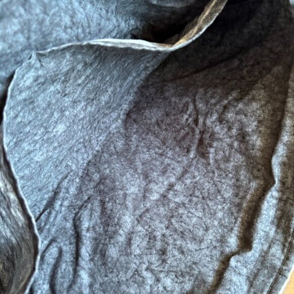 Hanging Walker Bag Upholstery Fabric Pockets Geometric Pattern Ivory Tan Black - Picture 6 of 9